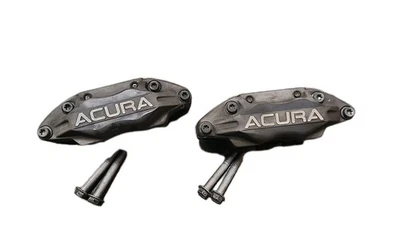 05-12 Acura RL Front 4 Piston Brake Calipers Front Left & Right Pair BBK Upgrade - Image 1 of 4