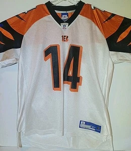 Cincinnati Bengals Andy Dalton 14 Men's XL NFL On Field Reebok Jersey Exc. Cond. - Picture 1 of 9