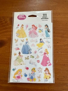 Vintage Disney Princess Stickers New Sealed Signed Kid Squad - Picture 1 of 2