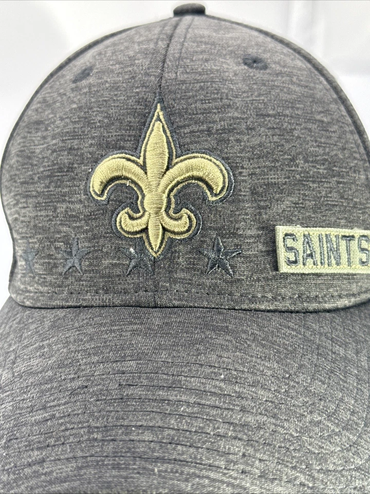 Gorra New Orleans Saints New Era 39Thirty Camuflada Bandera de Estados Unidos Militar 5 Estrellas M/L Foto 1 de 4