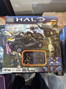 Nuevo en caja Sellado HaloFest Mega Bloks 99660 Halo CE UNSC Warthog Edición Limitada 1/5000 - Imagen 1 de 3