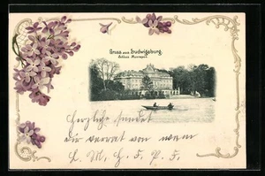 Ansichtskarte Ludwigsburg, Schloss Monrepos mit Bootspartie 1900 - Bild 1 von 2