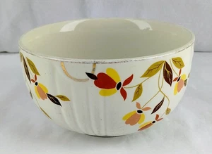 Vintage Hall's hochwertiges Küchengeschirr 6" Autumn Leaf Rühr-/Servierschüssel - Bild 1 von 8