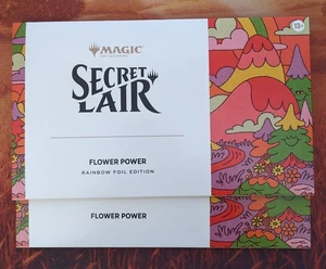 Sealed Flower Power Secret Lair FOIL and Non-Foil Drop Magic MTG Set - Picture 1 of 6