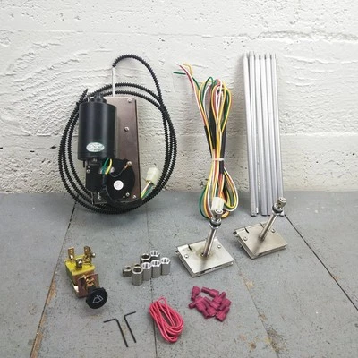 Studebaker Windshield Wiper Kit 12V Wire Harness Upgrade Conversion Washer LArk - Image 1 of 4