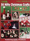 50 Nifty Christmas Crafts Leaflet 1608 Ornaments, Fabric Painting, Gingerbreads