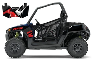 Polaris RZR 570 UTV Grafik Kit D36-1 rot 2008 - 2018 - Bild 1 von 2