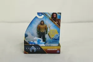 Spin Master DC Aquaman & The Lost Kingdom Aquaman 4" Action Figure - Picture 1 of 5