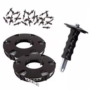 Fixpin Lochband Setzeisen Montage-Set | 200 Fixpin 20 m Lochband verzinkt/Kasset - Bild 1 von 1