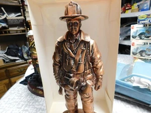 Fire Fighter statue / copper - Picture 1 of 8
