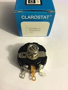 Clarostat RA30LASB250A 25 Ohm 4-Watt Wirewound Military Grade Potentiometer! - Picture 1 of 11