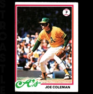 1978 Topps - Joe Coleman #554 Oakland Athletics ⚾ Baseballkarte - Bild 1 von 3
