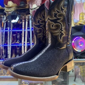 Men’s Stingray Cowboy Boots. Men’s Western Cowboy Boots. Bota Vaquera De Hombre. - Picture 1 of 5