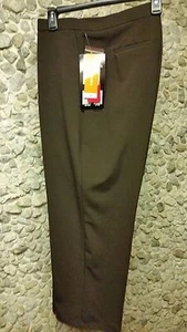 NWT Cathy Basics women's size 18 brown pants only $ 18.99! - Picture 1 of 4