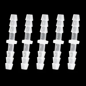 Plastic Hose Barb Fitting 1/8" X 1/8" Pipe Connectors Joint Splicer Mender Adapt - Picture 1 of 11