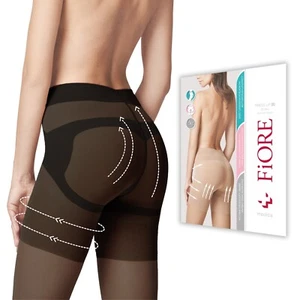 Ladies Tights Push Up Fiore Press Up 20 DEN Shaped Tights Microfibre - Picture 1 of 13