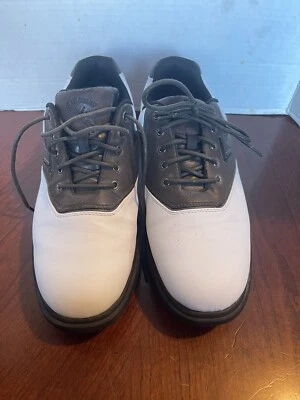 卡拉威高尔夫球鞋 M293-14 白色棕色 男士美国尺码9.5 惊人状况 — 第 1/4 张图片