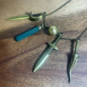 Resident Evil RE8 Village Vampire Cosplay Necklace Vampire Cross Pendant Prop - Picture 1 of 3