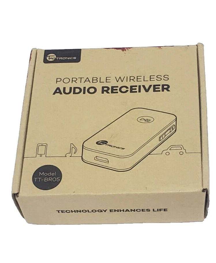 NEW Taotronics Portable Wireless Audio Receiver - Model TT-BRO5 - Image 1 of 4