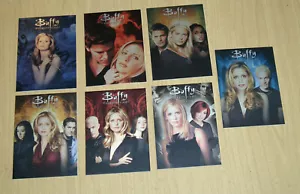 2017 Rittenhouse BUFFY VAMPIRE SLAYER serie 2 complete 7-card season montage set - Picture 1 of 2
