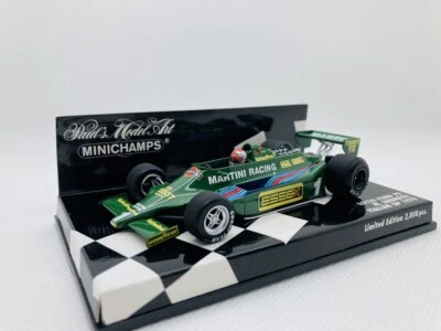 1/43 Minichamps Lotus Ford 79 Team Lotus 1979 Italy GP M. Andretti  - Image 1 of 4