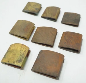 Espada Habaki Japonesa Colección de Piezas x8 Antiguas Originales de Japón 0623F6 - Imagen 1 de 7