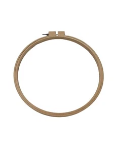 Vintage Gibbs Mfg Co 14" Round Wood Quilting Hoop Craft Adjustable Screw - Picture 1 of 3