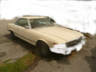 MERCEDES-BENZ-W-107-450-SLC-Bj.-1973-RESTAURATIONSOBJEKT-SUBSTANZ-GUT-96% Rostfr - Bild 1 von 4