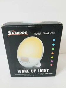 SOLMORE Wake Up Light S-WL-003 Alarm FM Radio  - Picture 1 of 4