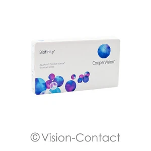 Biofinity 1 x 3 sphärische Kontaktlinsen Monatslinsen von Cooper Vision - Bild 1 von 1