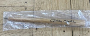 + Mickey Mantle Signature Mini Baseball Wood Bat Pen 8” In Original Package - Picture 1 of 2