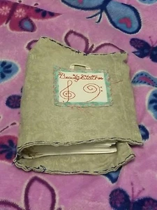 BeautyStitches Coaster Designs: Musicality (bordered) Mini Blank Books - Picture 1 of 1