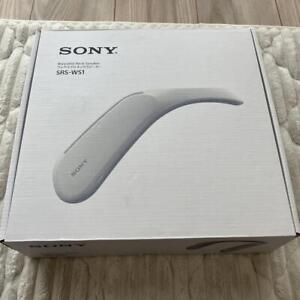 SONY SRS-WS1 White Wearable Wireless Neck Speaker New unused 