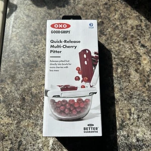 OXO Good Grips Multiple Quick Release Multi Cherry Pitter New Factory Sealed - Picture 1 of 6