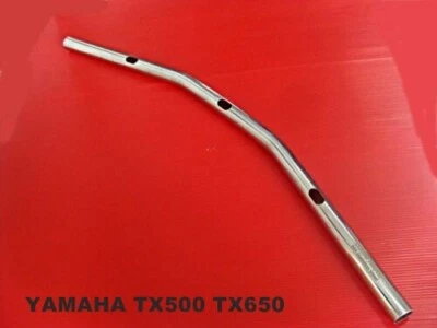 Fit YAMAHA TX500 TX650 TX750 RD200 "EDDIE MOTO" HANDLE BAR "STAINLESS STEEL [mi] - Imagem 1 de 4