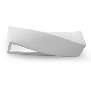 White Ceramic Wall Lamp 42x15x12 cm Simple Classic Design Paintable LED - Picture 1 of 5