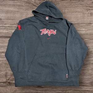 Sudadera con capucha negra XXL vintage años 90 Nike Maryland Terrapins Center Swoosh para hombre - Imagen 1 de 8