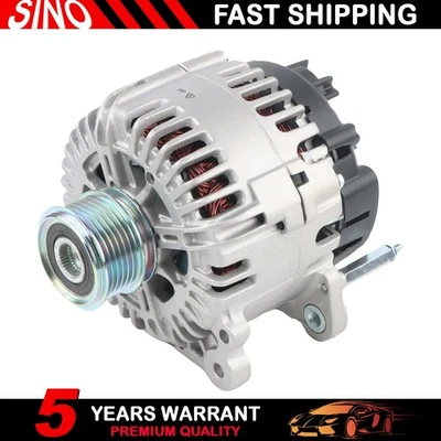 Alternator For 1999-2006 Volkswagen Beetle 1.8 1.9L 2.0L 2.5L 13853 028-903-028E - Image 1 of 4