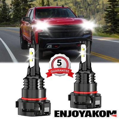 Combo bombilla antiniebla LED lámpara de alta potencia para Chevrolet Silverado 2500 2015-2018 Foto 1 de 4