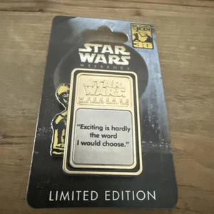 Disney Weekends Star Wars Limited Edition Return of the Jedi 30 Pin Badge RTD2 - Picture 1 of 3