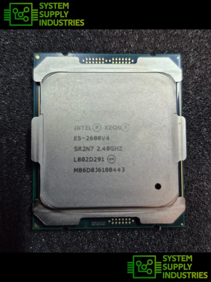 Intel Xeon E5-2680 V4 SR2N7 2.40GHz 14 Core LGA 2011-3 Processor CPU 120W - Image 1 of 2