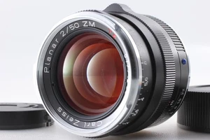 [ MINT ] Carl Zeiss Planar T* 50mm f2 ZM Black Lens For Leica M From JAPAN - Picture 1 of 10