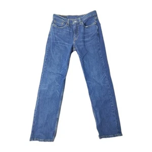 Levi's 514 Jeans Men's 30x30 Straight Fit Stretch Medium Blue Wash Denim Pants - Picture 1 of 7