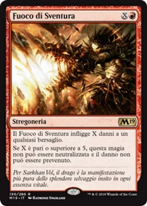 MTG BANEFIRE EXC - FUOCO DI SVENTURA - M19 - MAGIC - Bild 1 von 1