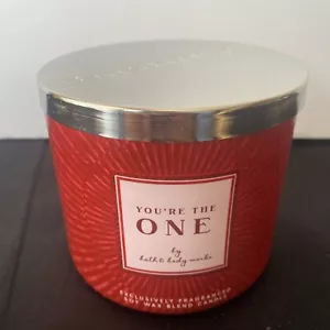 Bath & Body Works YOU'RE THE ONE Kerze groß 3-Docht 14,5 Oz. NEU - Bild 1 von 13