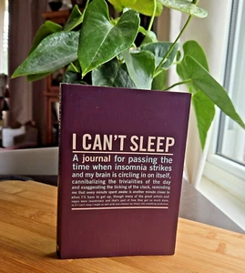 Knock Knock I Can't Sleep Mini Inner-Truth Insomnia Journal Book T - Bild 1 von 6