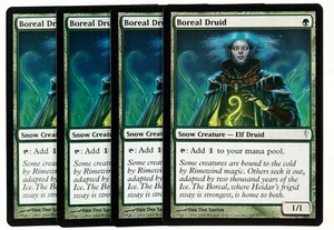 MTG Coldsnap Boreal Druid 4x Spielset - Top Zustand - Bild 1 von 2