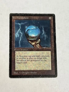 ICY MANIPULATOR VINTAGE BETA MONO ARTIFACT HP  [rj] MTG CCG RARE - Picture 1 of 9