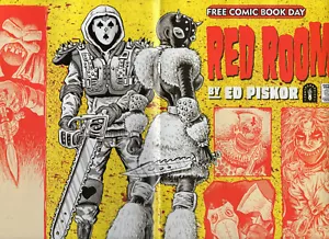 FCBD 2021 HABITACIÓN ROJA PRIMERA IMPRESIÓN FANTASMAS SIN SELLO/PEGATINA - CUBIERTA ENVOLVENTE - Imagen 1 de 4