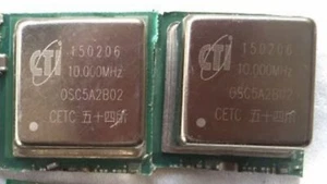 CTI OSC5A2B02 10 MHz konstante Temperatur Kristall Oszillator 5 V Quadratwelle - Bild 1 von 3